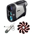 Nikon COOLSHOT 50i Golf Rangefinder with OLED Display & Magnet Mount Bundle