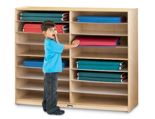 Jonti-Craft Mat Storage Brown