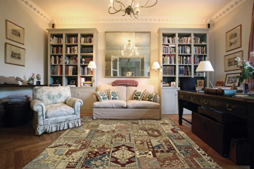 Waverly Nourison Legend Traditional Area Rug 7'9" x 9'9" Multicolor