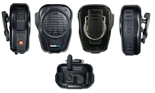 PRYME® PRYMEMAX™ BTH-600-MAX Wireless Speaker Microphone for 2-Way Radios with Bluetooth - 10-Pack