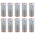 Unicel Swimming Pool Cartridge Filter 100 sqft Sharp Pleats (10 Pack)