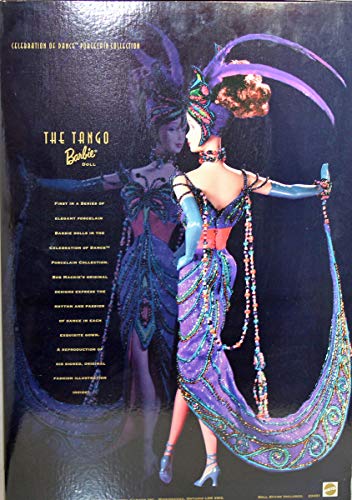 Barbie Bob Mackie The Tango Doll Purple/Fuchsia/Lime Green/Turquoise