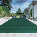 GARVEE Pool Safety Cover Green Mesh Fits 18x36ft Inground Pool