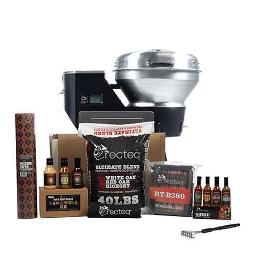 recteq Pellet Grill RT-B380X Bullseye Deluxe WiFi Enabled Stainless Steel