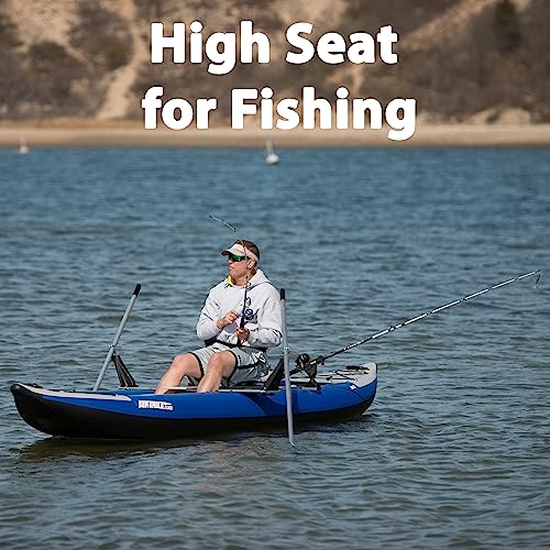 Sea Eagle 380X 12'6" Explorer Inflatable Kayak Blue