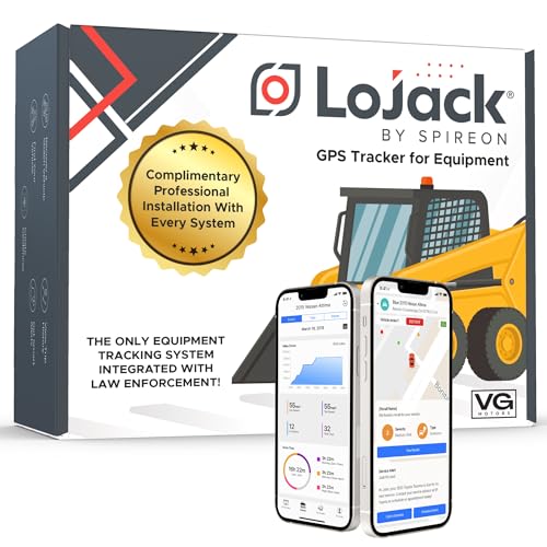 VG Motors LoJack GPS Equipment Tracking System for Construction Equipment