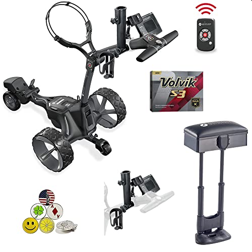 AMBA7 Motocaddy M7 Remote Electric Cart Bundle Black