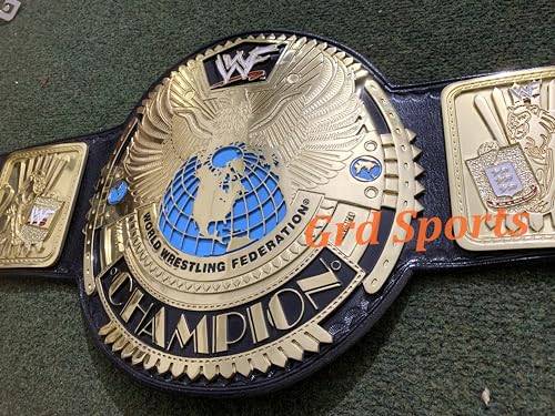 Grd Sports CNC HD Scratch Logo Big Eagle Heavyweight Wrestling Championship Belt Black