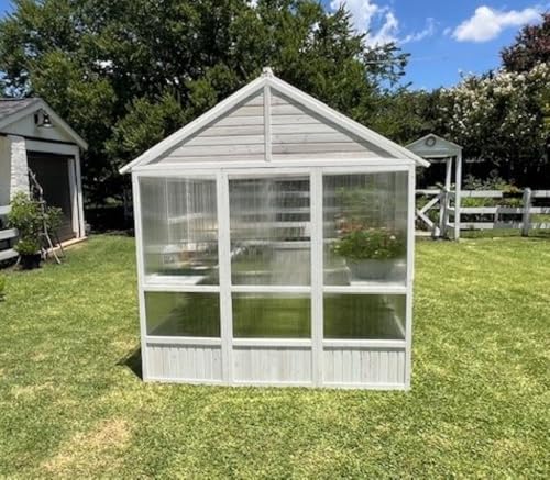 Zylina XL Hobby Greenhouse White 103"x78"x89