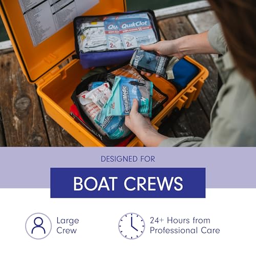 Adventure Medical Kits Marine Series Medical Kit 3500 Boat First Aid Kit Yellow