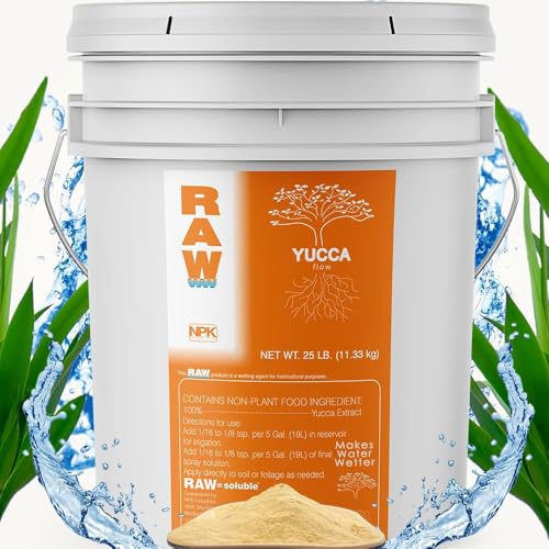 RAW Yucca 25lb Natural Wetting Agent