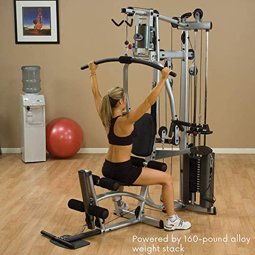 Body-Solid Powerline P2LPX210 Home Gym Equipment with Leg Press Silver / Black