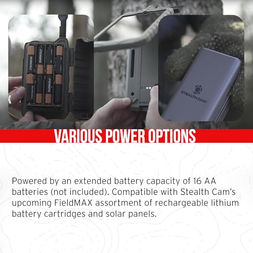 Stealth Cam 40MP Deceptor Max Cellular Trail Camera Bundle with Economy Holders and Accessories