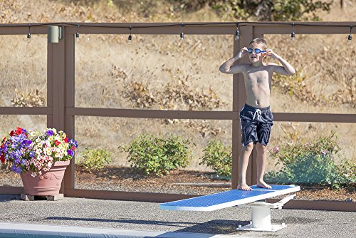 S.R. Smith 66-209-576S2B Diving Board 6-Foot Radiant White Blue TrueTread
