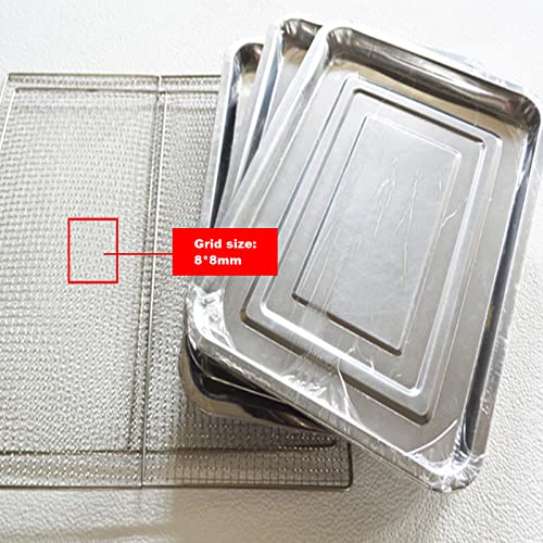LGXEnzhuo Stainless Steel 30-Layer Food Dehydrator 2400W