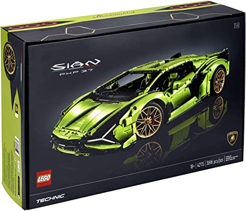 LEGO Technic Lamborghini Sián FKP 37 Building Set Lime Green
