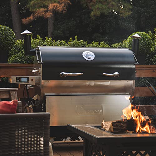 recteq RT-2500 BFG Pellet Smoker Grill Wi-Fi-Enabled Stainless Steel