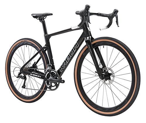 KABON Carbon Gravel Road Bike Black
