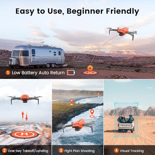 FIMI X8 MINI V2 4K Drone 3-Axis Gimbal Under 249g Orange