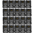 CS BATTERY (20PCS) Replacement Battery for Harris XL-PA3V Radio 4800mAh 7.4V