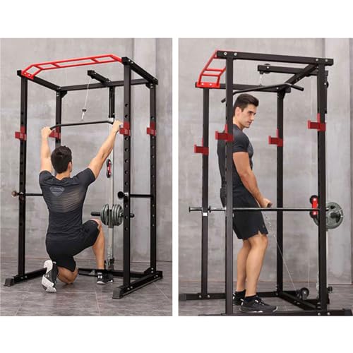 PRODC Power Cage Squat Rack 1000-Pound Capacity Black