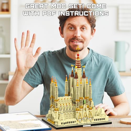BUILDIFY Sagrada Familia Architecture Building Block Set 10049 Pcs