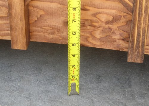 SamsGazebos Japanese Style Arched Wood Garden Bridge 6-Feet Brown