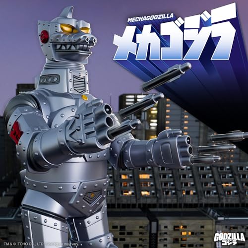 Super7 Toho Super Shogun Mechagodzilla Metallic Action Figure Multicolor