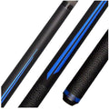 Bull Carbon BCSP Series Pool Cue Stick 29" Carbon Fiber Shaft Blue
