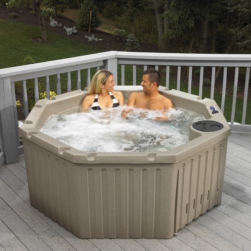 Aqualife by Strong Spas Invi Hot Tub 5-Person LED USA Cobblestone