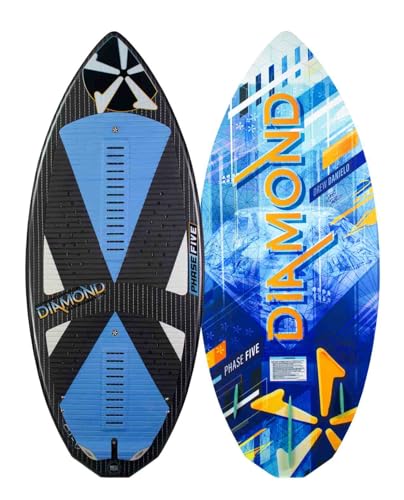 PHASE FIVE Wakesurf Board Diamond Turbo 51" Black / Blue