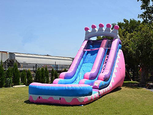 JumpOrange Commercial Inflatable Water Slide Princess Tiara
