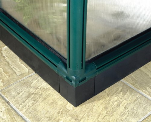 Palram Canopia Rion Prestige 8x8 Ft. Greenhouse Heavy Duty DIY Kit Green