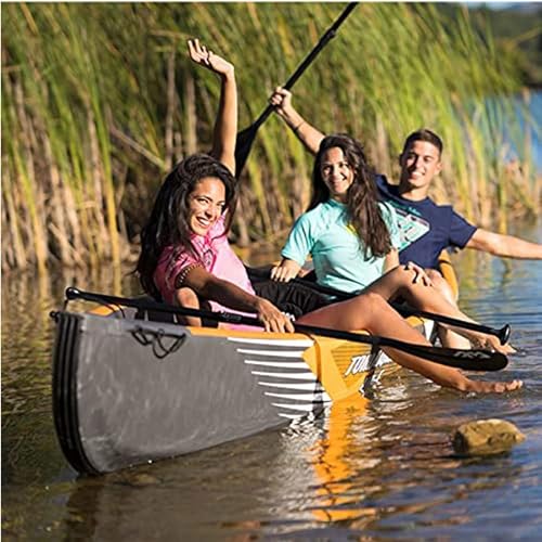 MIOBER Adventure and Fishing Kayaking Inflatable Boat Casual Bags and Kayak Black