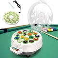 Newhai Electric Billiard Ball Cleaner Aluminum Pool Ball Cleaning Machine 16/22 Balls British and American Dual Use 110V