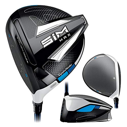 TaylorMade SIM MAX Driver Fujikura Ventus Red 5 Left Hand Stiff Flex Black Titanium Blue