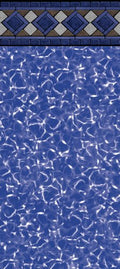Swimline 30-Feet Round Grand Tile Unibead Pool Liner 52-Inch