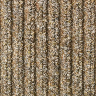 American Floor Mats Super Ribbed Water Diverter Entrance Mat Light Beige 4' x 12'
