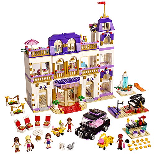 LEGO Friends Heartlake Grand Hotel Building Kit Black