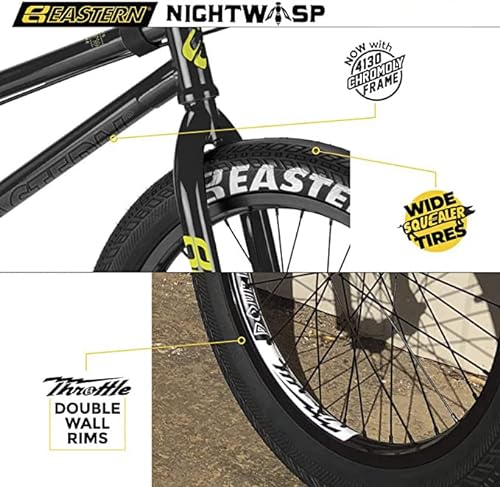 Eastern Bikes Nightwasp 20 Inch BMX Bike Black
