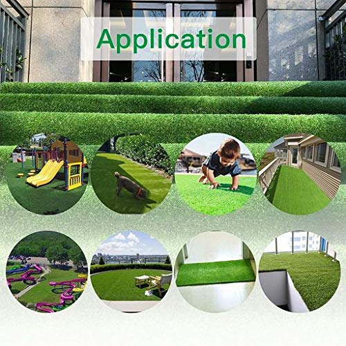 Goasis Lawn Artificial Grass Mats 35MM Thick Synthetic Rug 10FTx31FT
