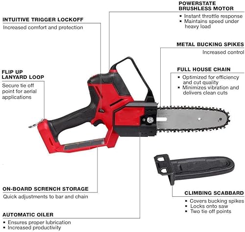 jenahuip Milwaukee M18 18V HATCHET 8" Cordless Pruning Saw Bare Tool Model# 3004-20