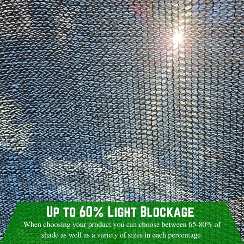 Farm Plastic Supply Black Shade Cloth 80% 26' x 150'