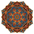 Custom Mosaics, Inc. Mystic Voyage Mandala Porcelain Pool Mosaic 23"x23