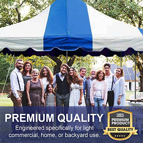 Party Tents Direct 20' x 30' Replacement Weekender Pole Tent Top Blue