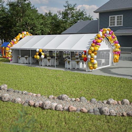 Thanaddo Heavy Duty Party Tent 20x40ft White