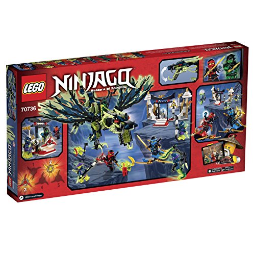 LEGO Ninjago Attack of The Morro Dragon Building Kit Multicolor