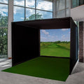 Big Moss Golf Pro Indoor Simulator Practice Bay Multicolor