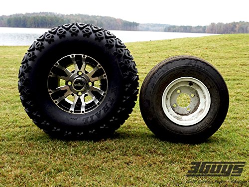 3G Deluxe 6" Lift Kit Combo with 10" Wolverine for Club Car DS Golf Carts 2004+