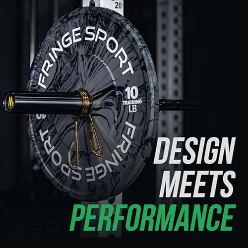 Fringe Sport Bumper Plates Set - Tie-Dye Tiger Stripe